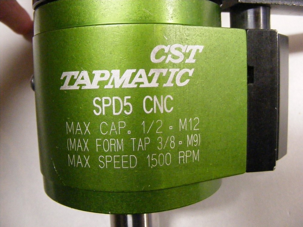 CST Tapmatic SPD5 CNC Taping Head Nice Condition