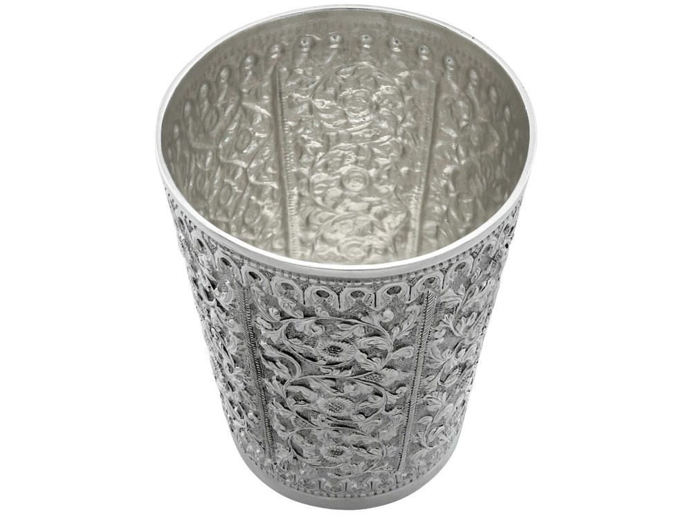 Antique Indian Silver Beaker