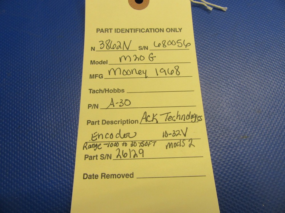 ACK Technologies Encoder 10-32V P/N A-30 (0721-384)