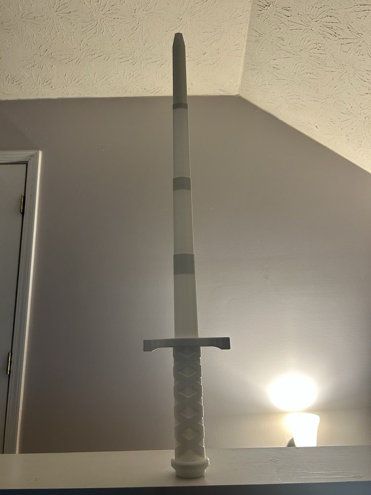 Collapsible 3D Printed Sword