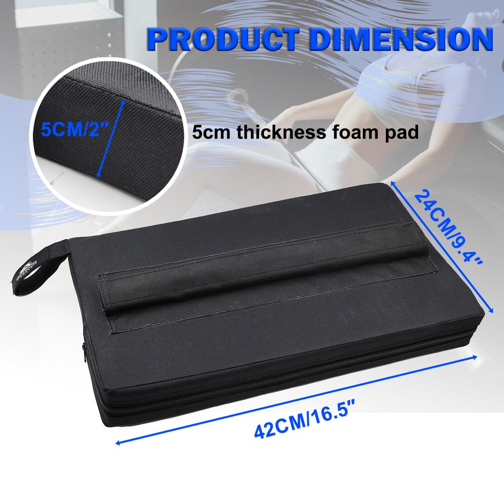 Square Hip Thrust Pad Protective Extra Thick foam pad for Barbell Weightlifting
