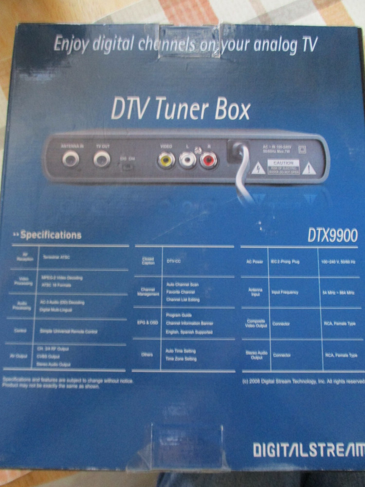 Digital Stream DTX9900 Open Box