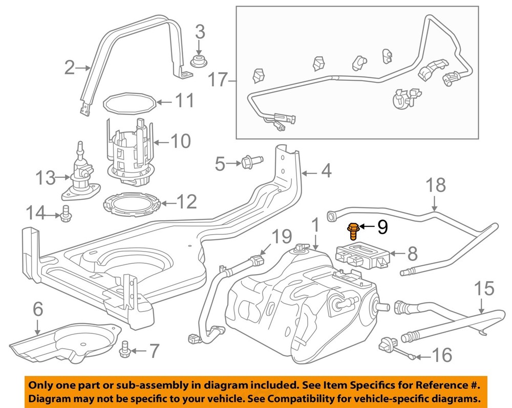 CHRYSLER OEM 13-23 2500 Emission Components-Module Screw 6104173AA