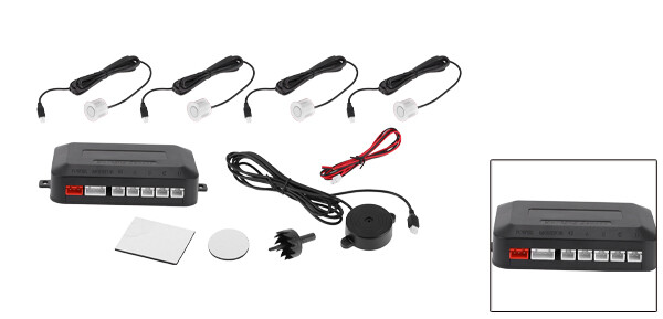 Single Plastic,Metal Reverse Parking Radar System Universal