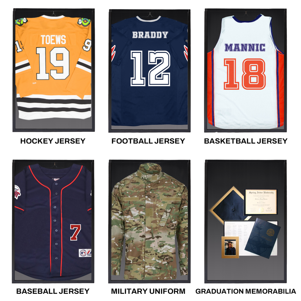 Football Jersey Display case for jerseys or Jersey Frame
