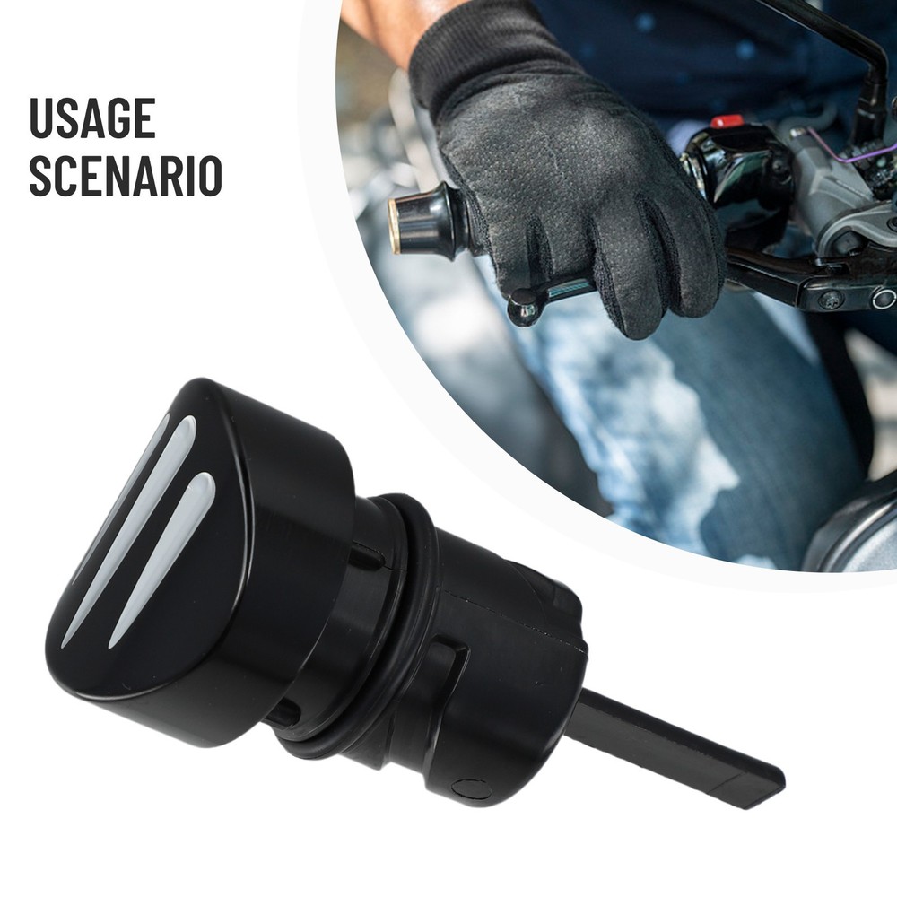 Efficiently Designed Motorcycle Dipstick Fuel Cap Fits HD Models