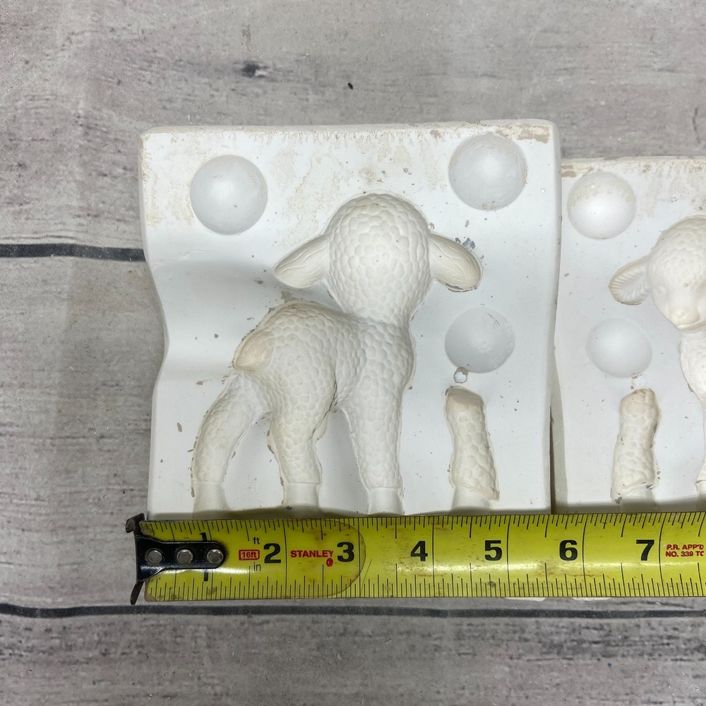 Weaver Mold Ceramic Casting Mold Standing Lamb #252
