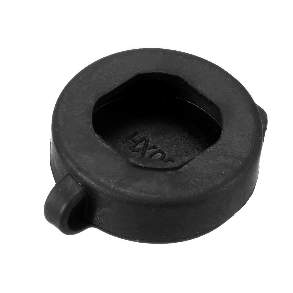 4Pack Black Plastic Key Panel Cam Lock Dust Cover Waterproof Cap