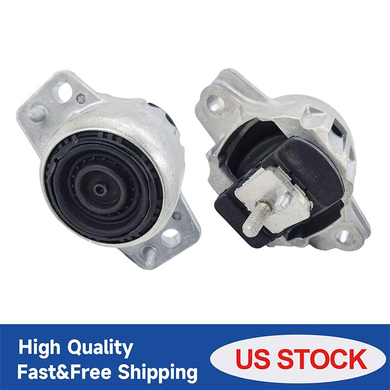 Left+Right Engine Mounts Set For Land Rover Range Rover Velar 3.0L 2017-23