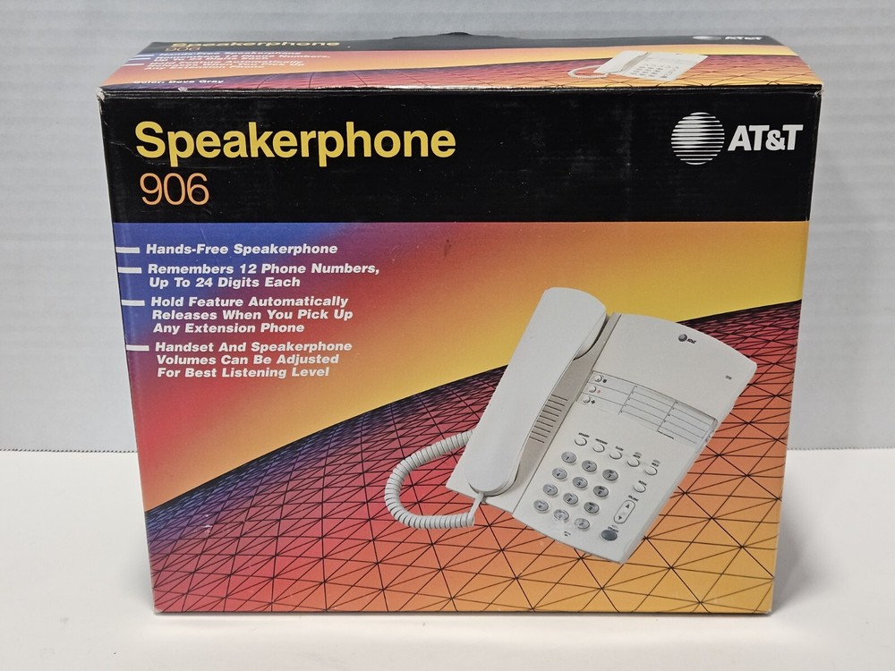 1998 AT&T Speakerphone 906 NIB