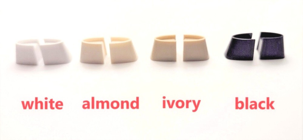 Replacement Slider HALF KNOBS for LUTRON Skylark DUAL SPLIT DIMMER - 1 pair