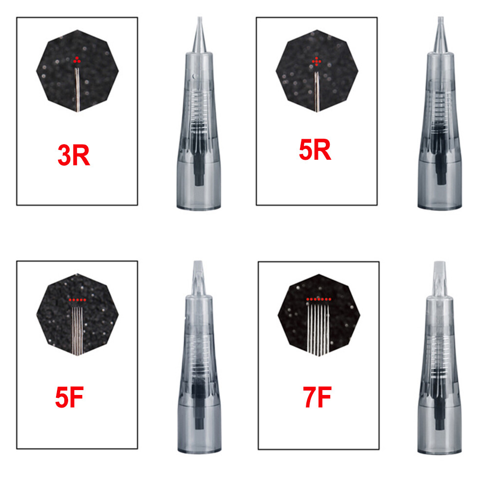 Permanent Makeup Cartridge Needles Disposable Tattoo Machine Needles Tips