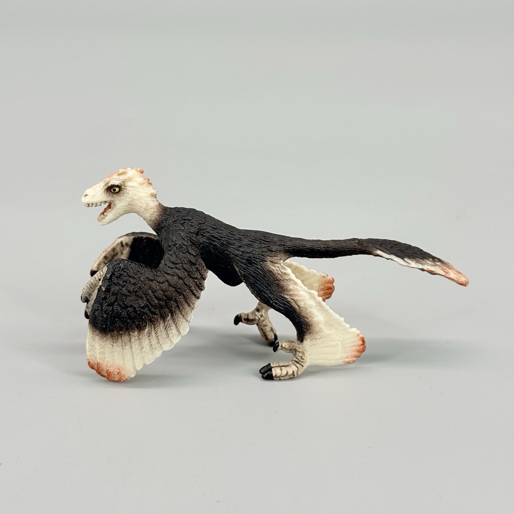 Schleich 42267 & 41461 Replacement Microraptor Compsognathus Dinosaur & Skull