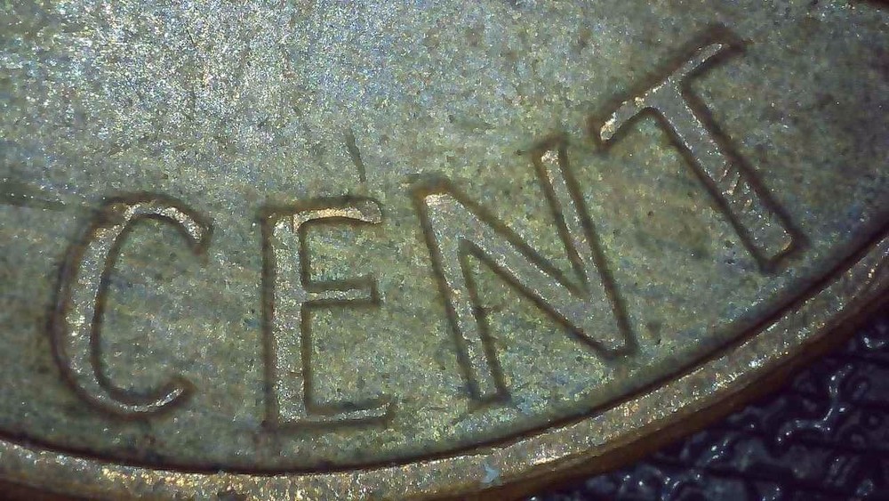 1979 D Lincoln Penny error repunched mintmark