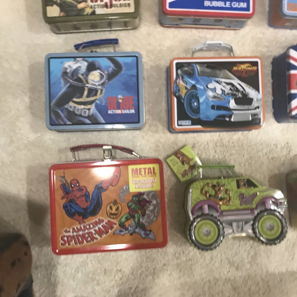 Collection Of 9 Lunch Boxes!