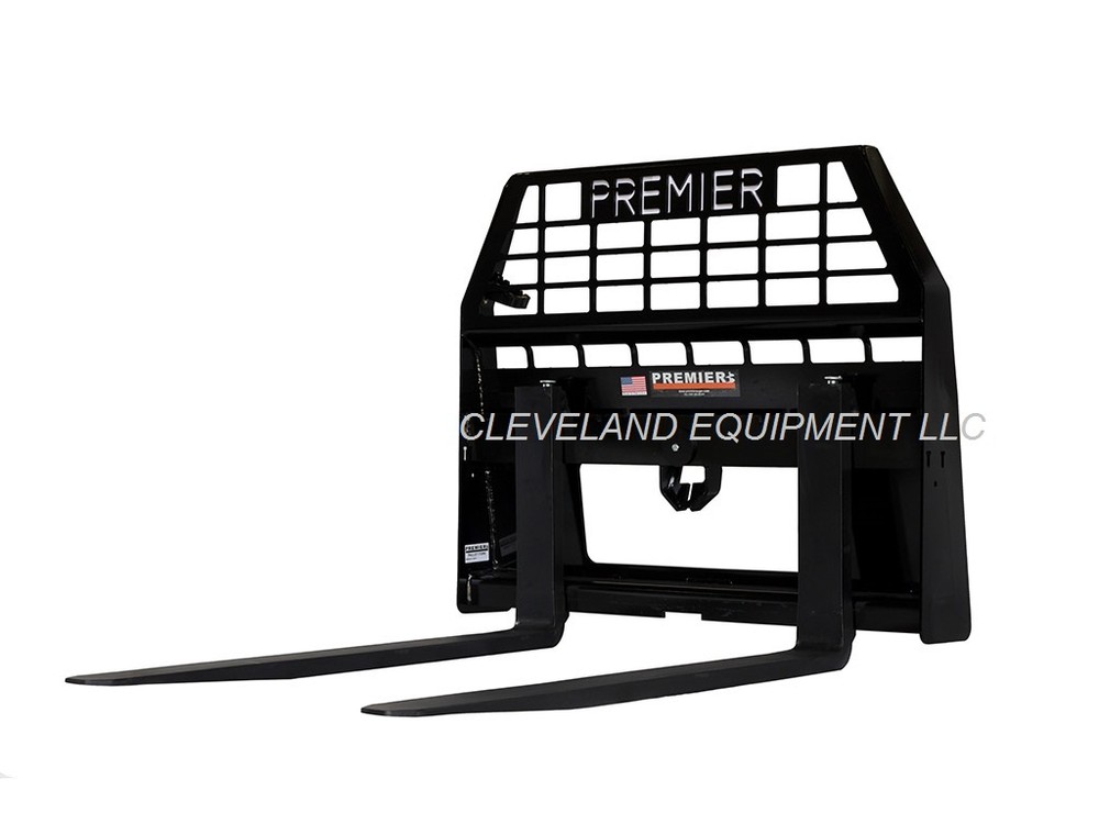 48" PALLET FORKS & FRAME ATTACHMENT Skid Steer Loader Telehandler 8000# Capacity