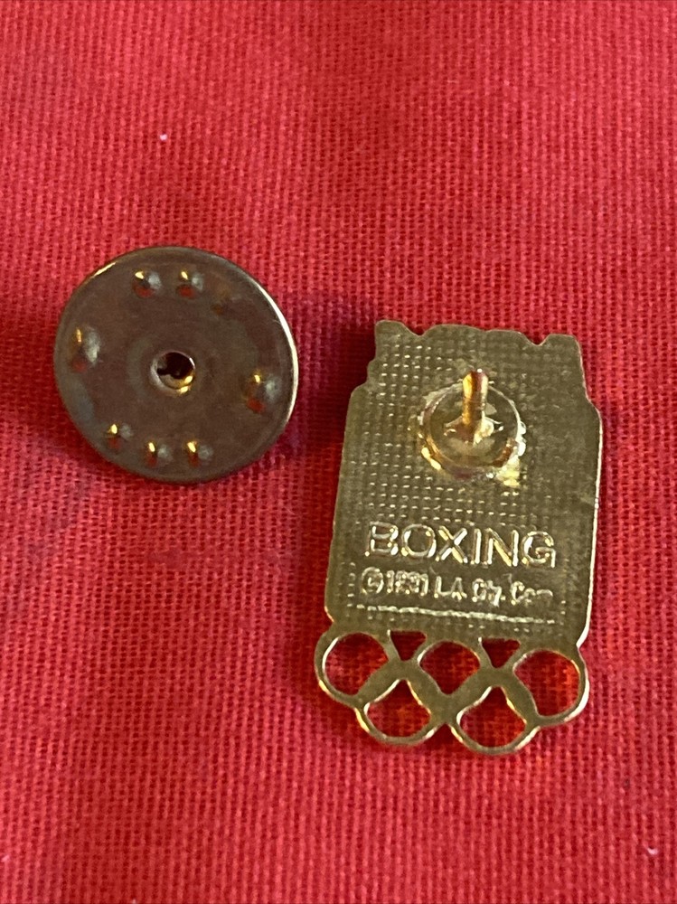 Vintage 1984 LA84 Olympics Boxing Pin