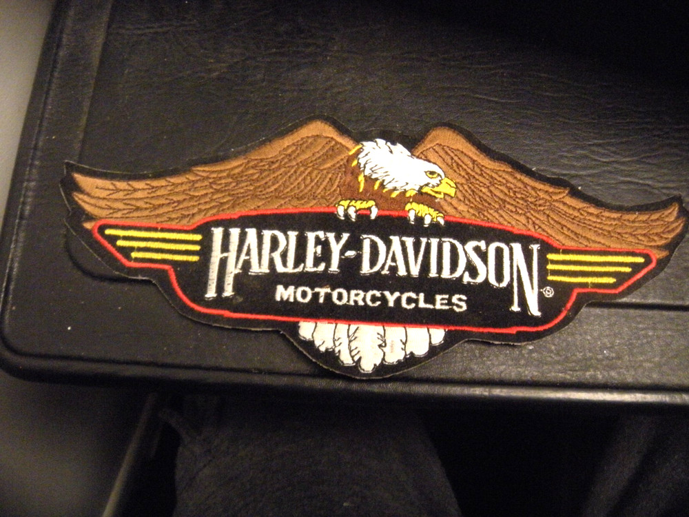 Large Eagle Harley Davidsion Embroidered patch
