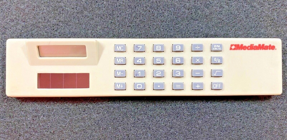 MediaMate SolarPowered Keyboard Calculator