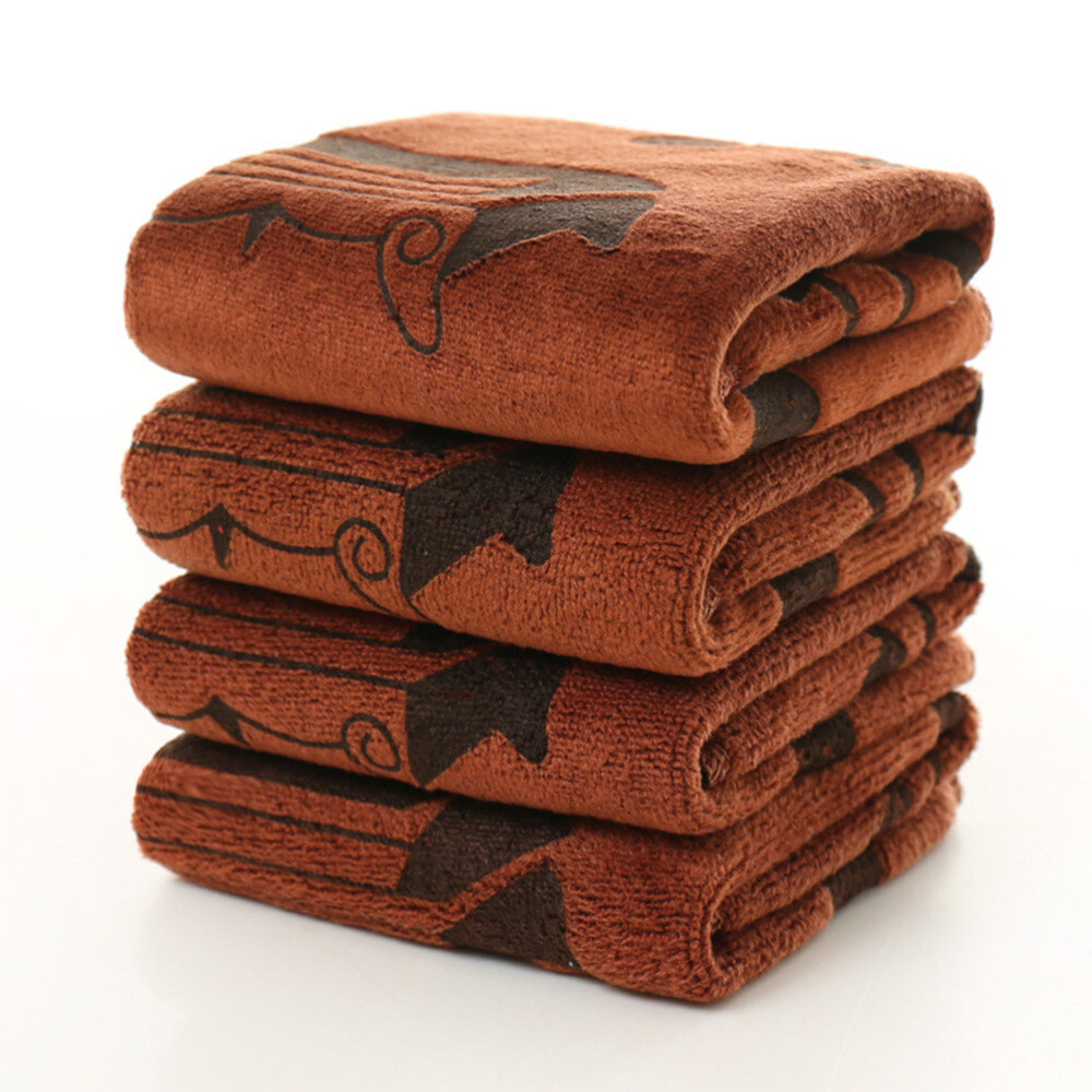Microfiber Kitchen Towels Printing Drying Dish Table Tea Towels Napkins Cloth