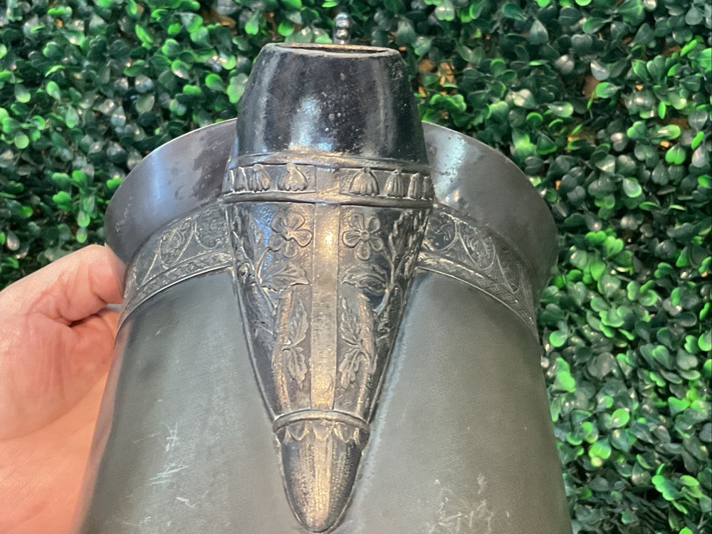 Silver Ice And Water Pitcher “Quadruple Plate”