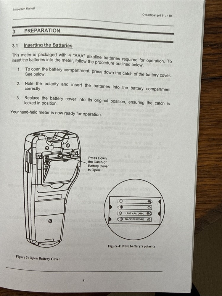 Oakton PH 11 Handheld Meter