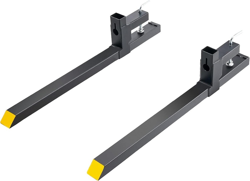 Versatile Clamp On Pallet Forks – 2000 lbs Capacity for Efficient Tractor Use