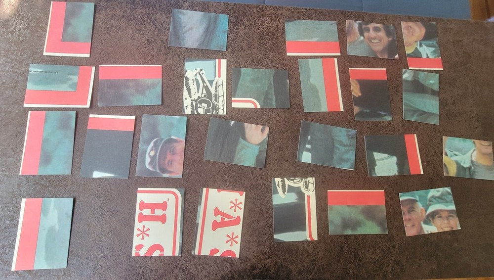 1982 MASH Donruss Partial Card Set 56/66 Cards