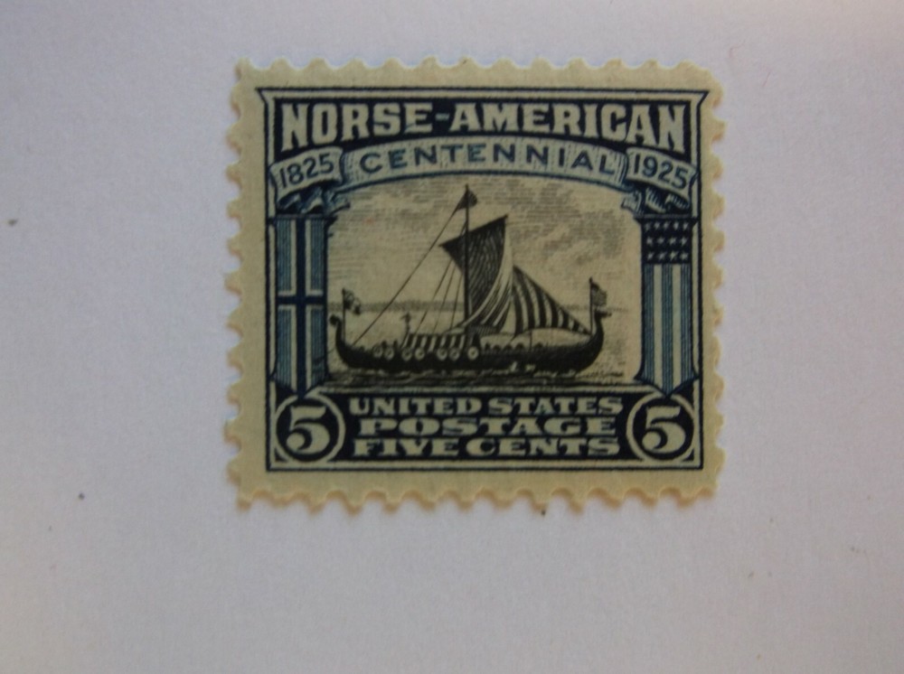 Three US #621 Blue MNH Centennial Five Cent Stamps SCV $57