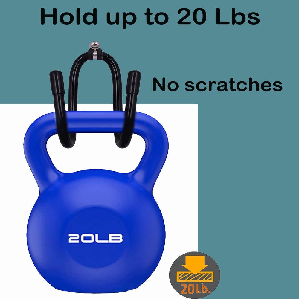 4 Pack Universal Bow Display Brackets Wall Hanger Hook Wall Mount Storage Rack T