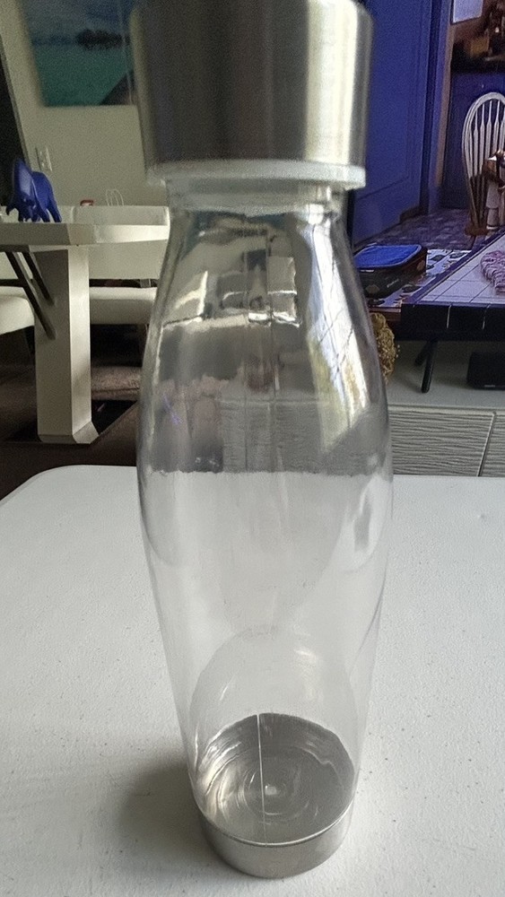 Clear Water Bottle PBA Free For Cold Drinks Only