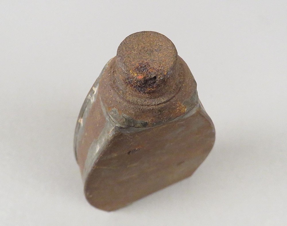 Vintage UNUSUAL GUN POWDER CAN Muzzleloader Rifle ANTIQUE Muzzleloading Part