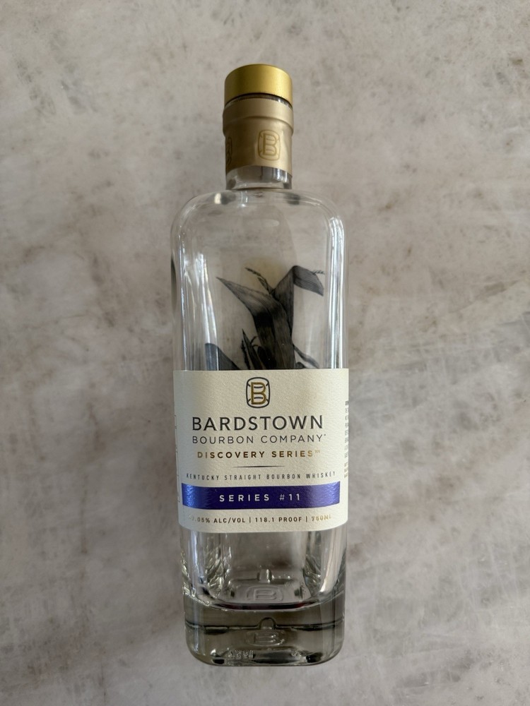 Bardstown Discovery Series 11 Empty Bourbon Bottle