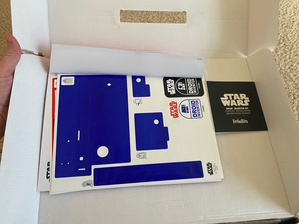 Star Wars Little Bits Droid Inventor Kit R2-D2 Build Robot Construction Tech Toy