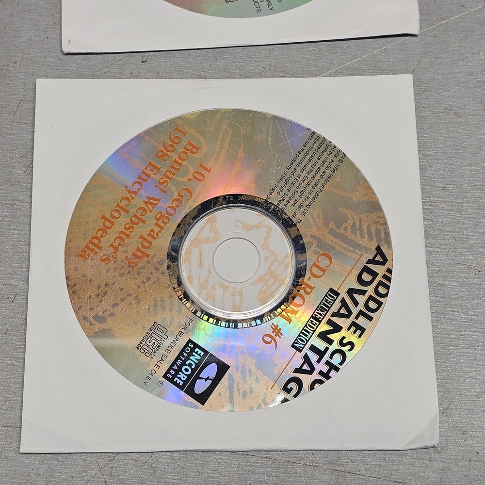 Middle School Advantage Deluxe Edition Educational CD-ROM Lot Complete