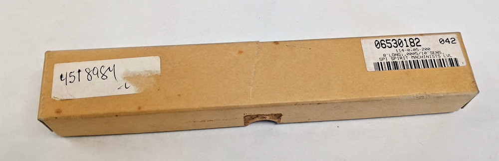 SPI Precision Level Tool Maker 06530182 8" Long Machinists