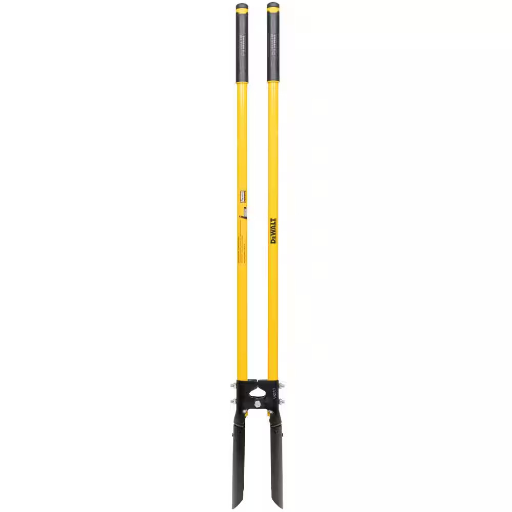 46 In. Fiberglass Handle Post Hole Digger