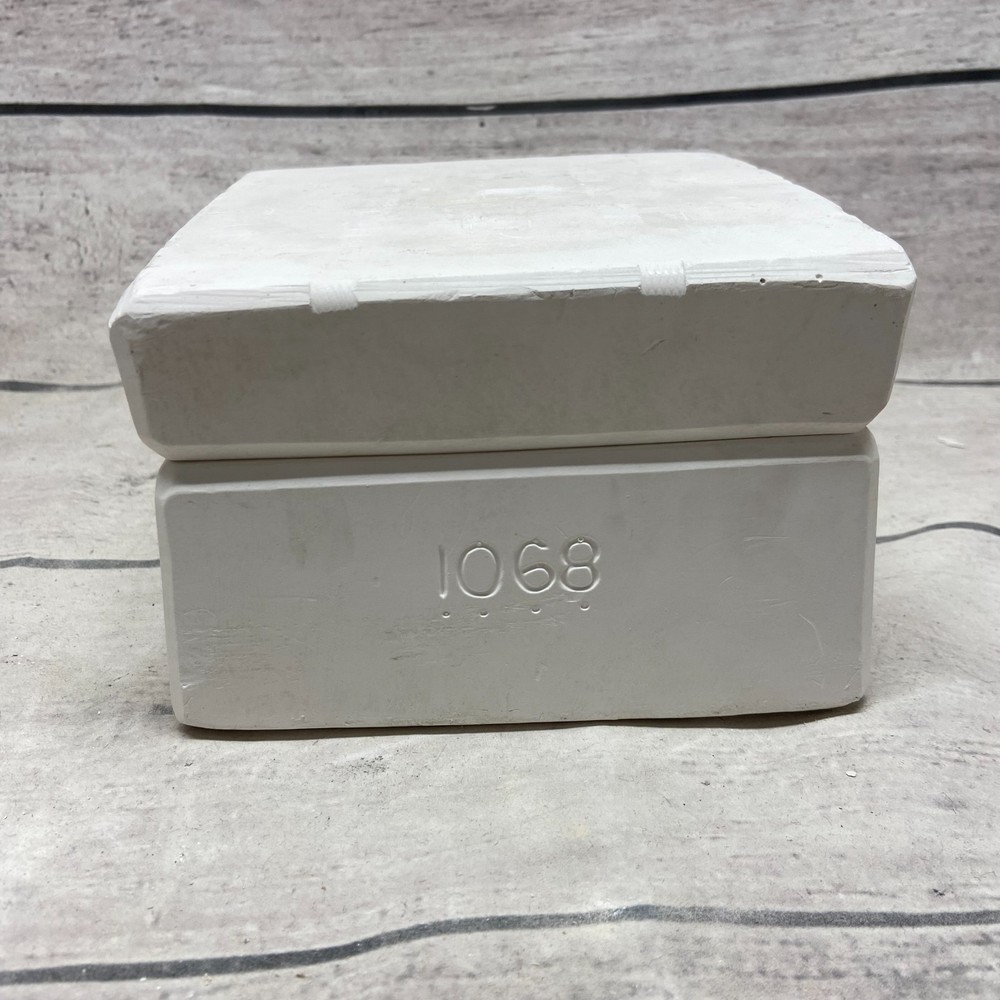 Vintage 1995 Boothe Mold Co Ceramic Casting Mold Plain Dip Insert #1068