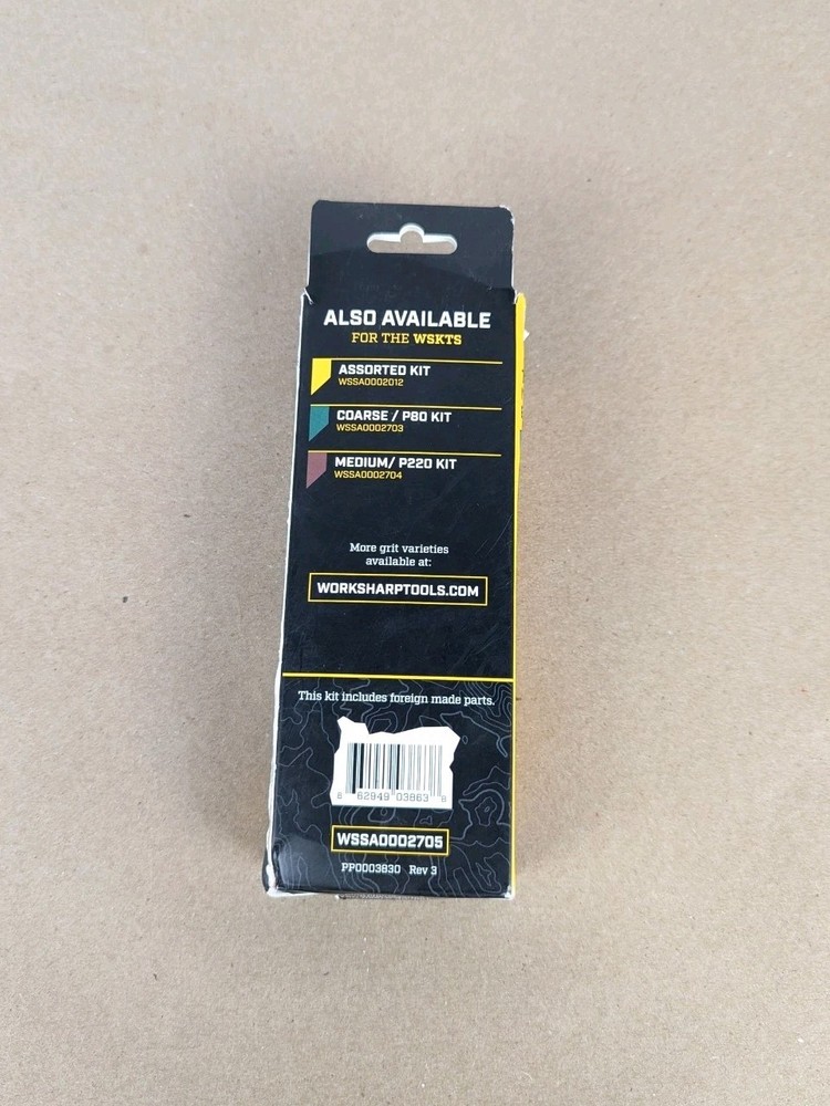 NEW Work Sharp Knife & Tool Sharpener 6000 Fine Grit 6 Pack Replacement Belt Kit