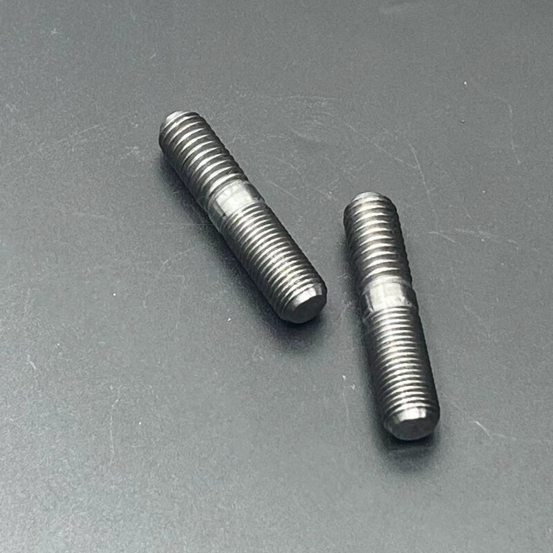 2 Pcs 3056155 Double End Plain Stud Fit For Cummins Engine N14 NT855