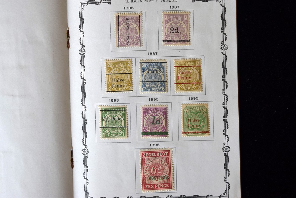 Early Transvaal Mint Stamp Collection
