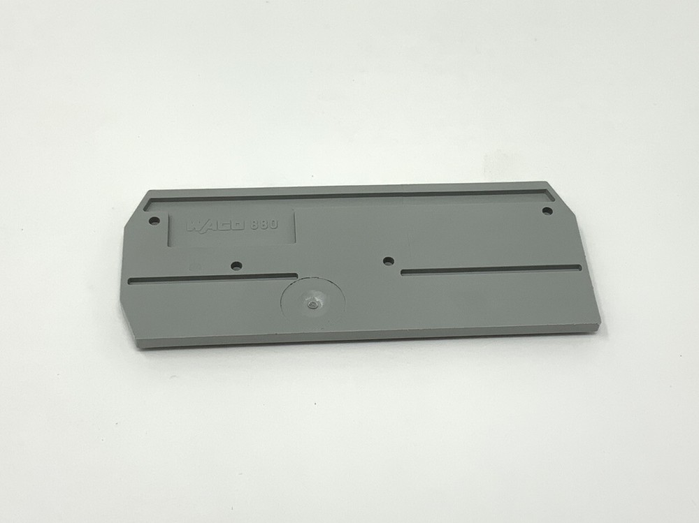 Wago 880-308 End and Intermediate Plate 2.5mm, Gray