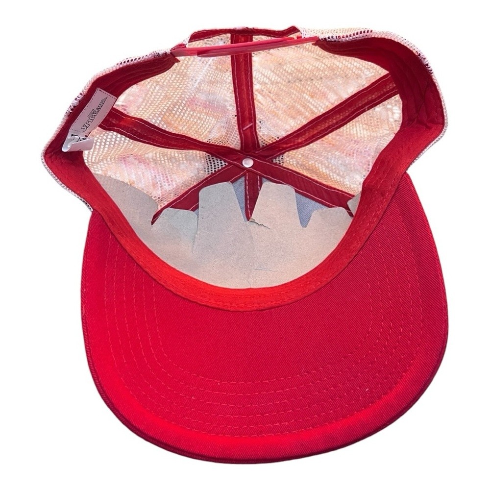 Boys Marvel Spider-Man Adjustable Red trucker cap