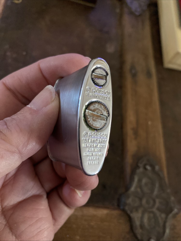 Vintage Ronson lacquer Standard Lighter monogrammed