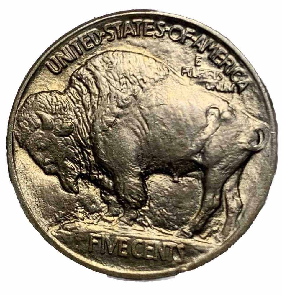 1913 Type 1 Buffalo Nickel 5C MS+