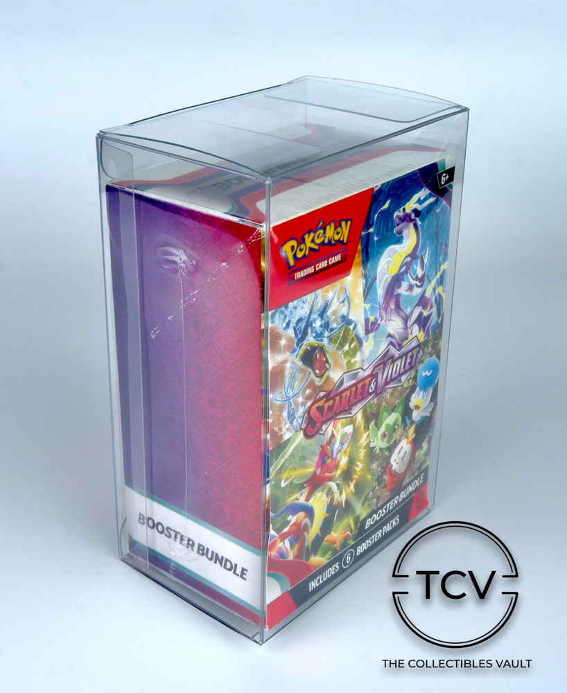 Pokémon Booster Bundle Box Protector - 0.6mm Thick - Strong Plastic (1-25 Pack)