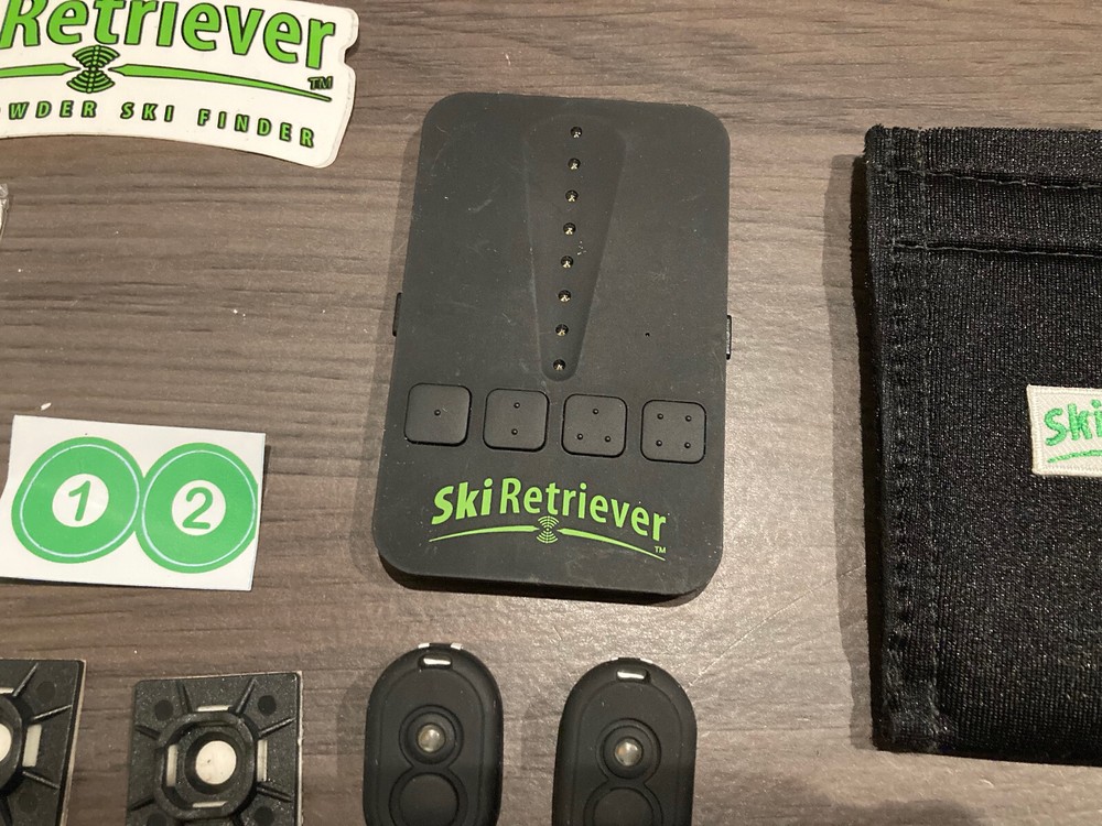 Deep Powder Ski Retriever Tag Mounting Kit - New - OPEN BOX