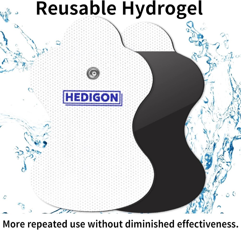 Compatible Omron Tens Unit Replacement Pads 3Pairs Reusable