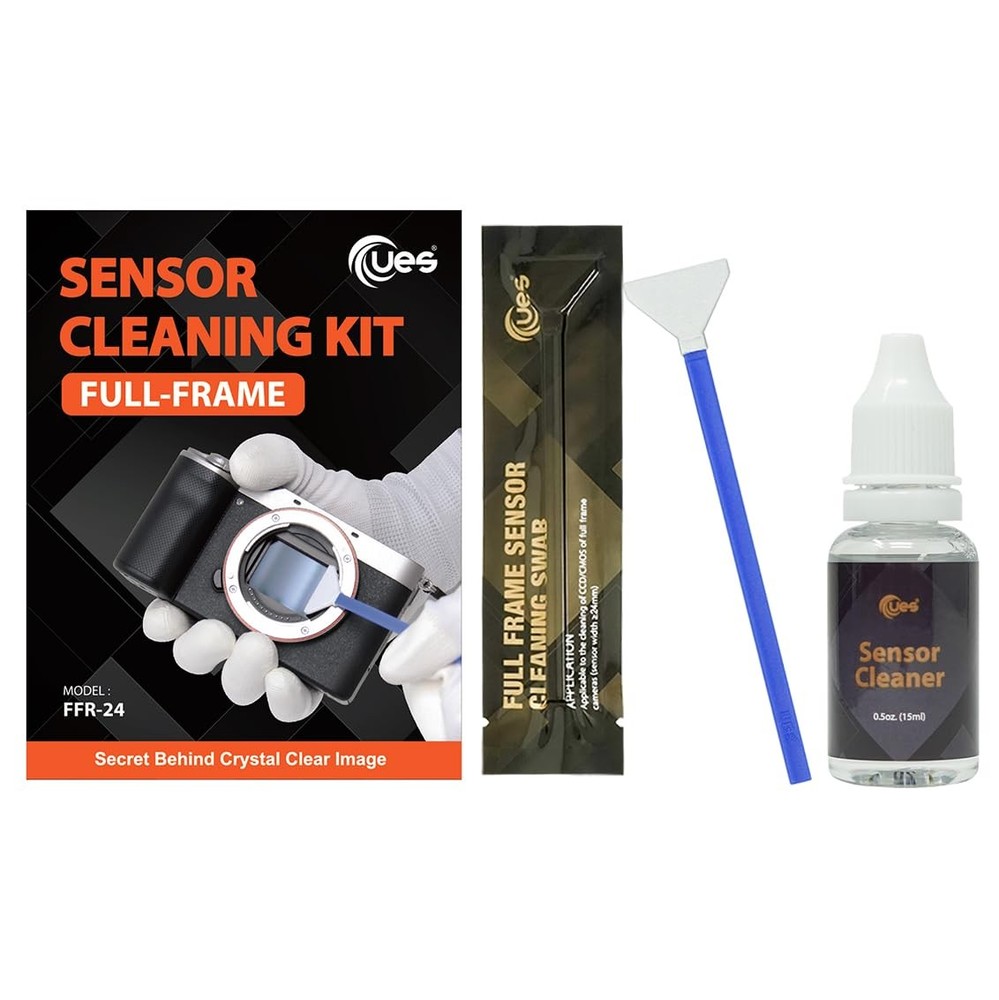 FFR24 Full Frame Camera Sensor Cleaning Kit: 14 x 24mm Sensor Cleaning Swabs ...