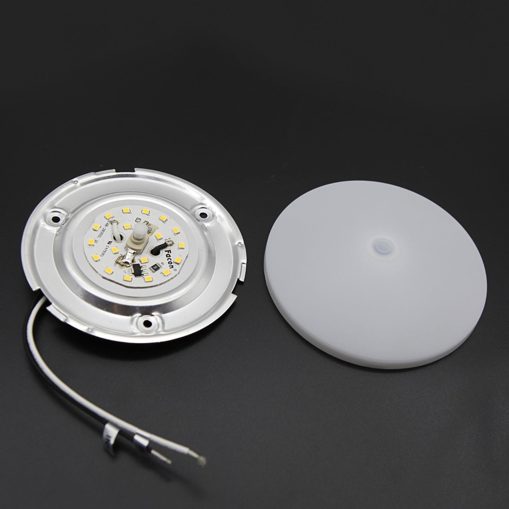 Facon 4.5" LED RV Puck Light 2Pack 12V Dome Light with Switch for RVs, Motorhome